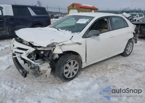 2011 Toyota Corolla Le from USA, damaged, VIN JTDBU4EE1BJ090474